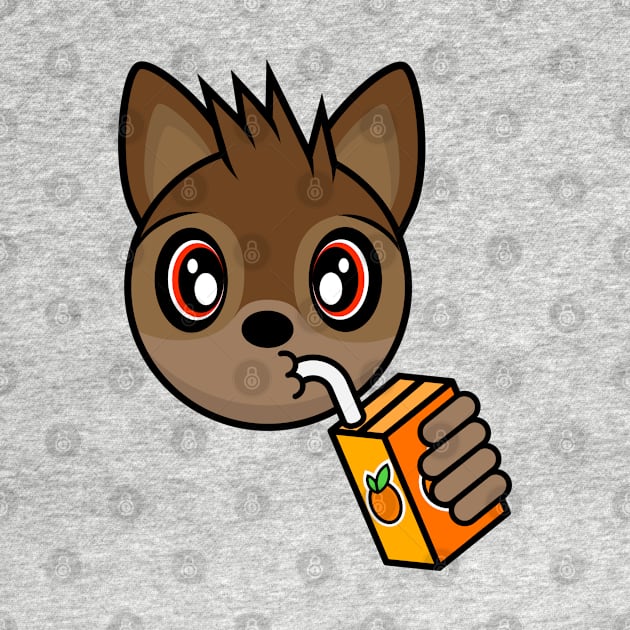 Orange Juice Bat Count Chiroptera by MOULE